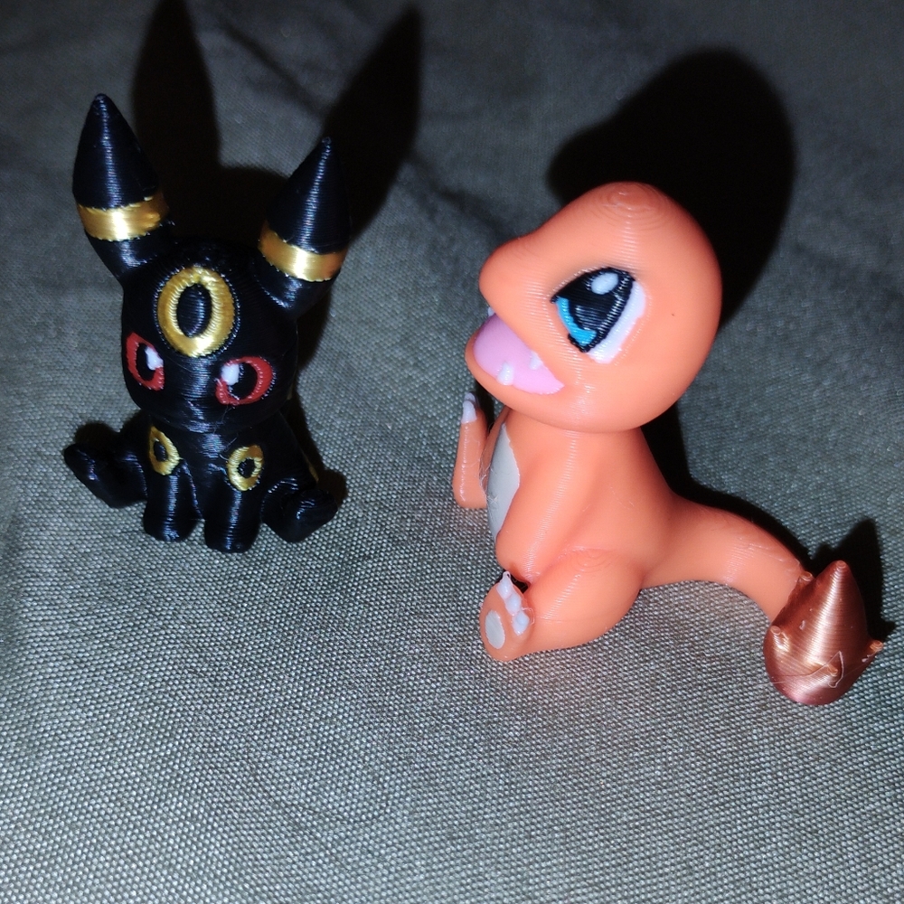 3D Printed Pokemon Mini Figures